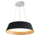 HDC Contemporary Black Drum Pendant Light For Living Room