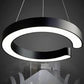 HDC Arc Glow Modern Circular LED Pendant Light