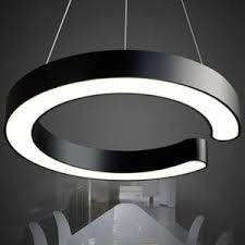 HDC Arc Glow Modern Circular LED Pendant Light