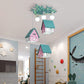 Hdc Whimsical House Ceiling Light – Kids Room Pendant with Colorful Cottage Design & Soft Warm Glow | Perfect for Girls' Bedrooms & Nurseries