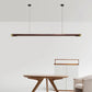Hdc 1500mm Modern Wooden Minimalist LED Hanging Light for Dining, Office & Living Spaces