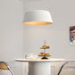 HDC Elegant White Drum Pendant Light for Living Room