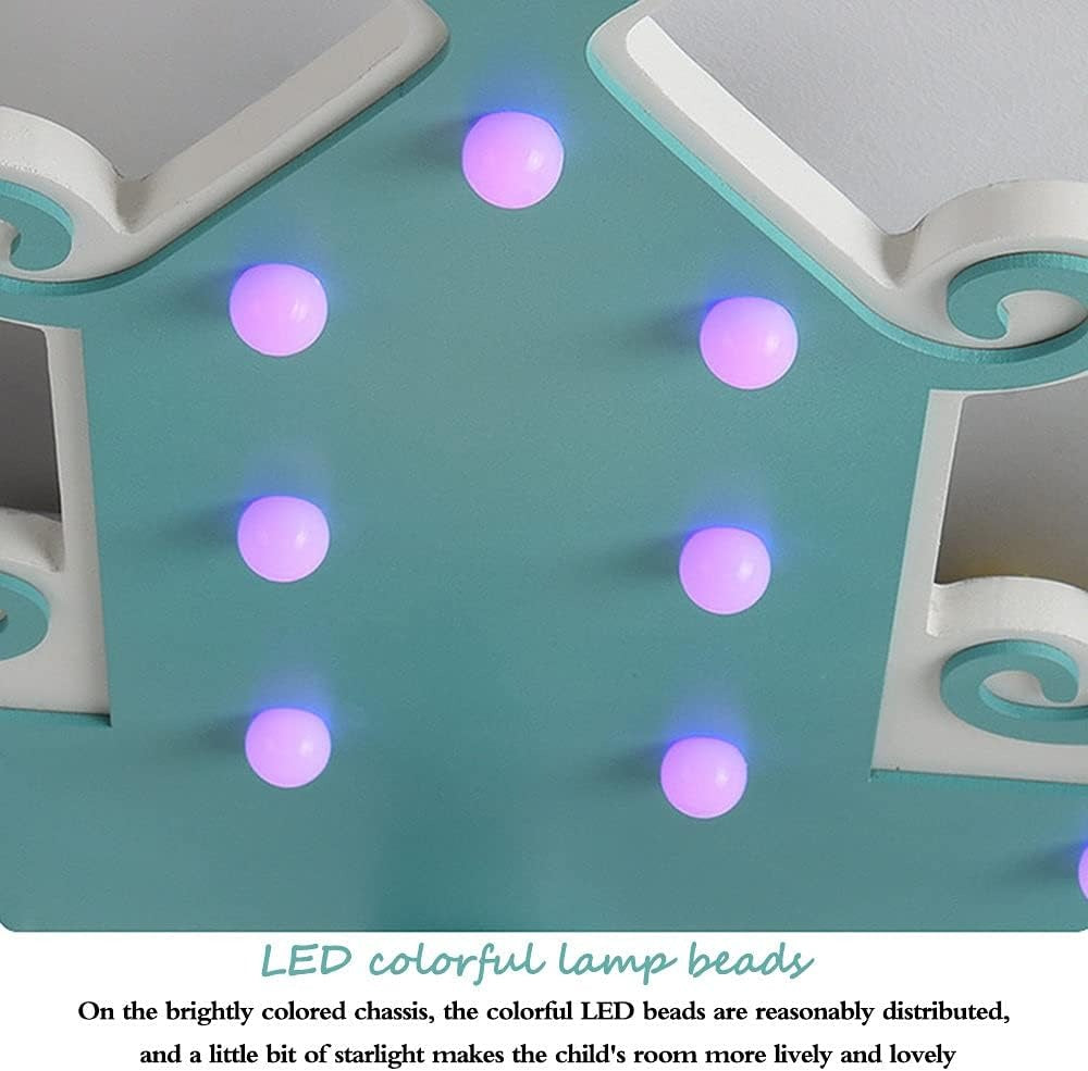 Hdc Whimsical House Ceiling Light – Kids Room Pendant with Colorful Cottage Design & Soft Warm Glow | Perfect for Girls' Bedrooms & Nurseries