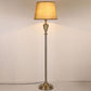HDC Metal Frame With Beige Fabric Top Floor Standing Lamp Living Room Light For Home Lighting Standing Lamp