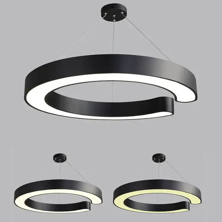 HDC Arc Glow Modern Circular LED Pendant Light