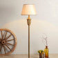 HDC Metal Frame With Beige Fabric Top Floor Standing Lamp Living Room Light For Home Lighting Standing Lamp