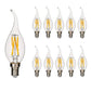 HDC 4W (E14) Warm Glow C35 Tail LED Filament Candle Bulb – Pack of 2