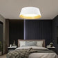 HDC Elegant White Drum Pendant Light for Living Room