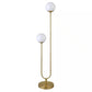 Hdc 2-Globe Modern Freestanding Lamp Living Room Floor Lamp