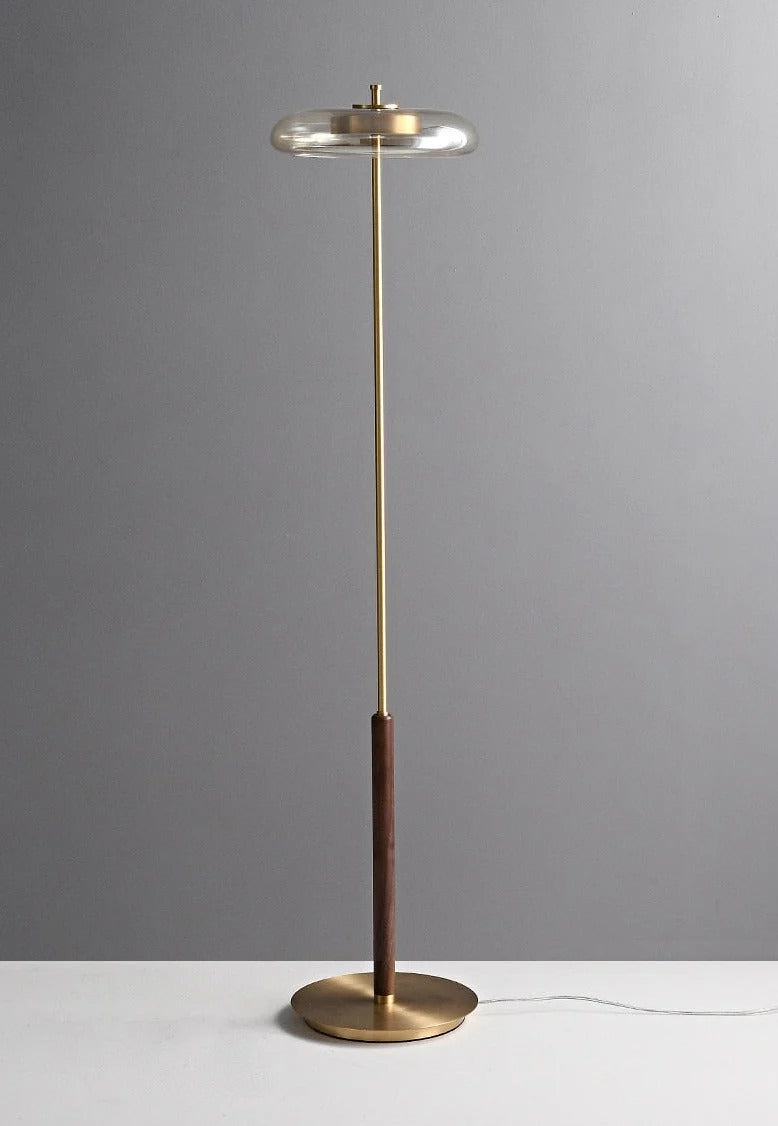 HDC Gold Halo Floor Lamp for Living Room