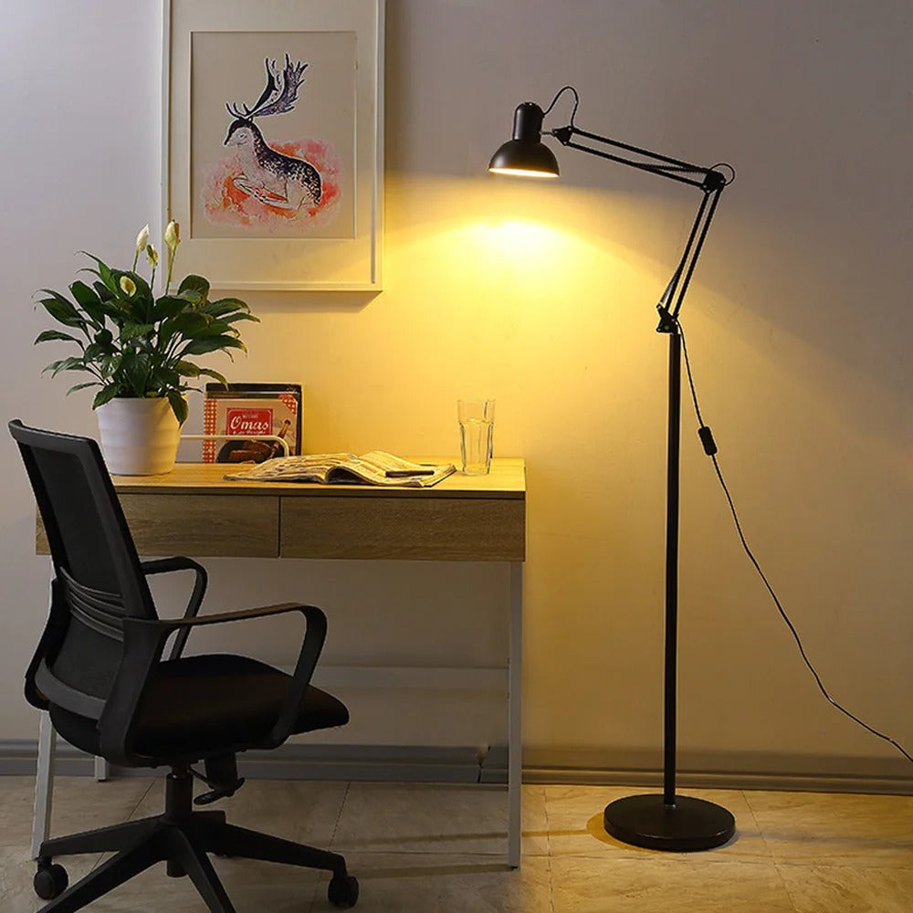 HDC  Modern Minimalist Adjustable Task Floor Lamp For Living Room