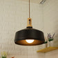 HDC UrbanForge Black & Gold Industrial Pendant Light For Living Room