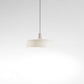 HDC Minimalist White Dome Modern Pendant Light For Living Room