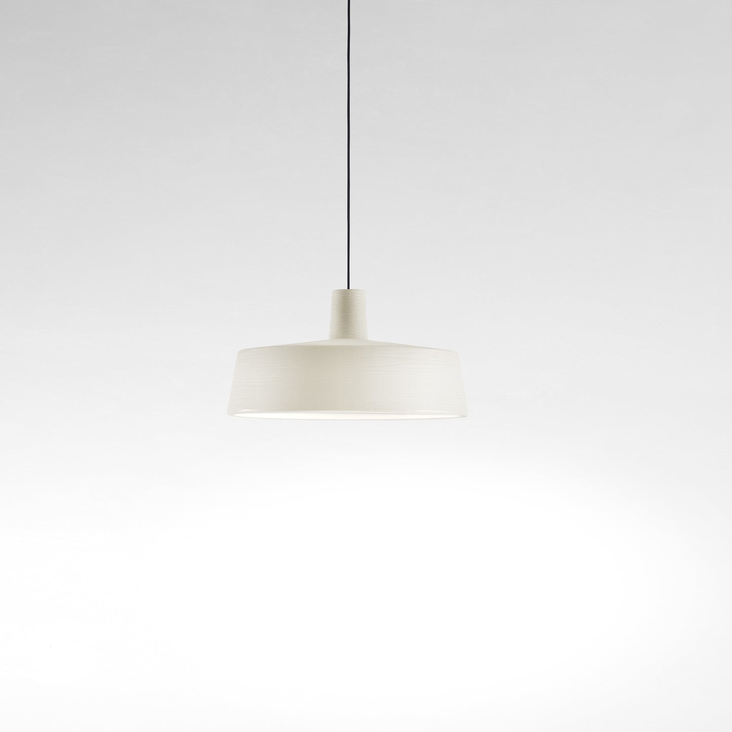 HDC Minimalist White Dome Modern Pendant Light For Living Room