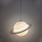 HDC Modern Planet Saturn Glow Orbital Pendant Light For Beside Bed