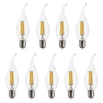 HDC 4W (E14) Warm Glow C35 Tail LED Filament Candle Bulb – Pack of 2