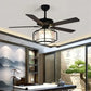 Hdc 52 Inch Retro Style Ceiling Fan Light With Remote Control Ceiling Fan Chandelier