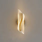 HDC Transparent 6w Curve Led Wall Lamp Bedside Light - Warm White