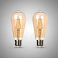 HDC 4W (E27) Amber Glow ST64 Vintage LED Filament Bulb – Pack of 2