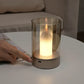Hdc Flickering Flameless Candles, Induced Control Fake Candles with 3 Light Modes,Battery Operated Candles with Flickering Flame