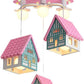 Hdc Whimsical House Ceiling Light – Kids Room Pendant with Colorful Cottage Design & Soft Warm Glow | Perfect for Girls' Bedrooms & Nurseries