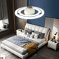 Hdc Modern 45W LED Room Planet Pendant Light with Ring Acrylic Decoration Living Room Chandelier For Kids Room