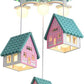 Hdc Whimsical House Ceiling Light – Kids Room Pendant with Colorful Cottage Design & Soft Warm Glow | Perfect for Girls' Bedrooms & Nurseries
