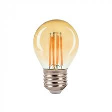 HDC 4W (E27) Amber Glow LED Filament Bulb – Pack of 2