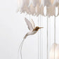 HDC Double Spiral Bird Cage Led Double Height Stair Chandelier - Warm White