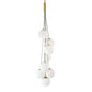 HDC 9 Light Led Gold Frosted Ball Pendant Lamp Ceiling Light For Home And Office - Warm White