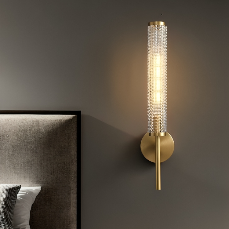 Hdc 10W Led Golden Metal Wall Light for Living Room Bedside Light - Warm White