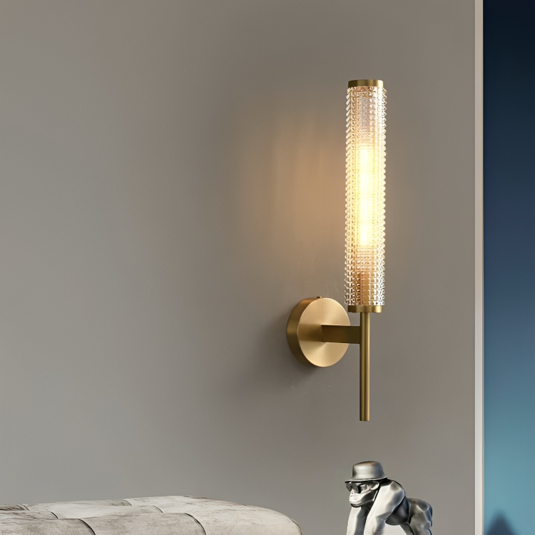 Hdc 10W Led Golden Metal Wall Light for Living Room Bedside Light - Warm White
