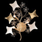 HDC Luxury Floral Crystal Wall Light for Bedroom, Living Room