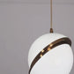Hdc 1 Led Gold Frost Ball Round Pendant Lamp Chandelier Ceiling Light