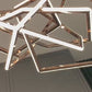 HDC Modern Luxury Polygonal LED Chandelier for Living Room Bedroom