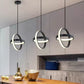 HDC 1 Light Metal Silicon Shade Hanging Light Ceiling Light Fixtures for Kitchen Living Room Bedroom