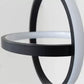HDC 1 Light Metal Silicon Shade Hanging Light Ceiling Light Fixtures for Kitchen Living Room Bedroom