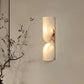 HDC Luxury Marble Finish Vertical LED Wall Light for Modern Interiors