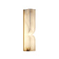 HDC Luxury Marble Finish Vertical LED Wall Light for Modern Interiors