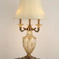 Hdc Three-Headed Candle Crystal European High-end Bedroom Hotel Decorative Table Lamp