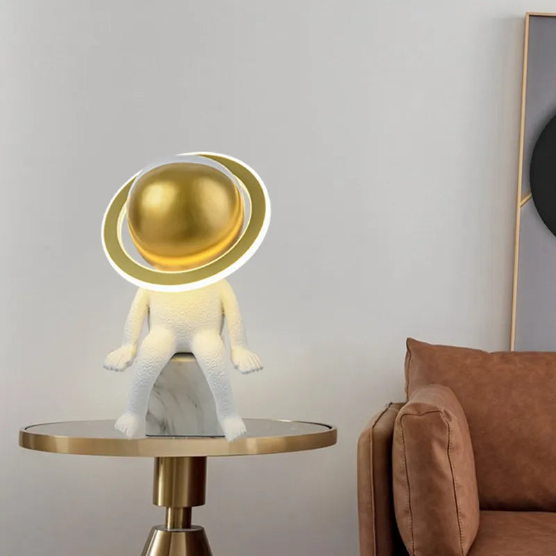 HDC Luxury Astronaut Decorative Table Lamp for Modern Homes