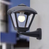 HDC Premium Classic Black Outdoor Wall Lantern for Balconies