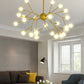 HDC Golden 36-Light Contemporary Cluster Ceiling Lamp