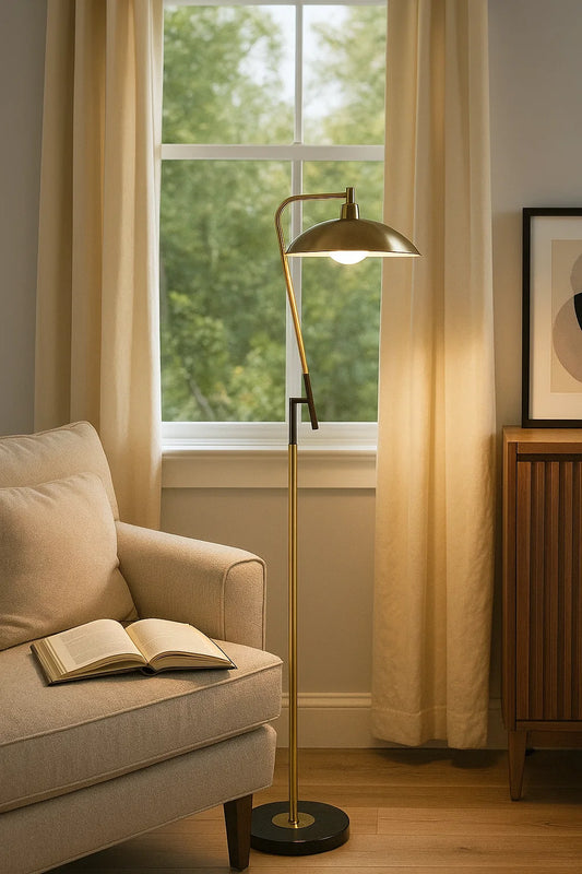 Hdc Modern Marble Floor Lamp Living Room Bedside Fishing Deco Lighting Luminaire Standing Pole Lamp