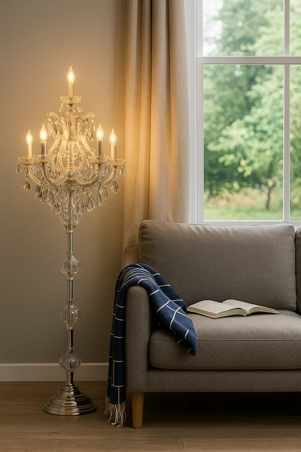 HDC Luxury Modern Living Room Bedroom Floor Lamp