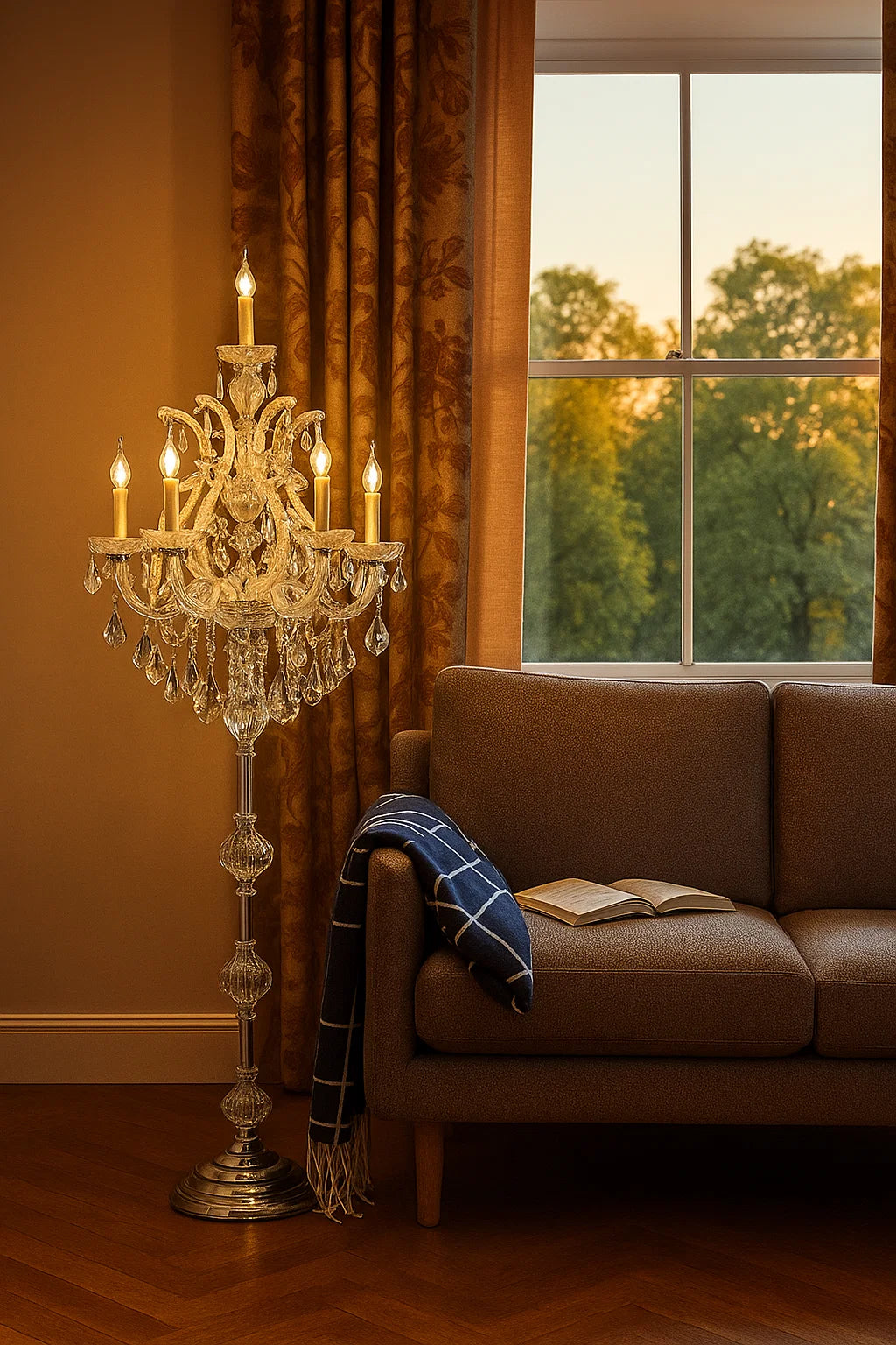 HDC Luxury Modern Living Room Bedroom Floor Lamp