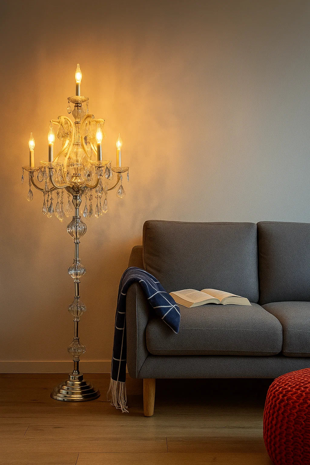 HDC Luxury Modern Living Room Bedroom Floor Lamp