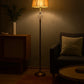 Hdc Velvet Lamp Shade, Classic Standing Lamp for Living Room and Bedroom, Foot Switch Design