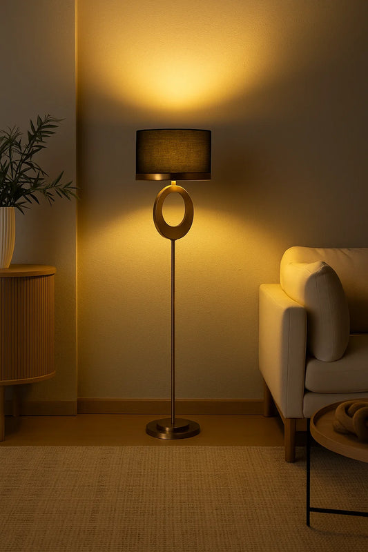 Hdc Modern Floor Lamp Living Room Bedroom Bedside Lamp Retro Lamp