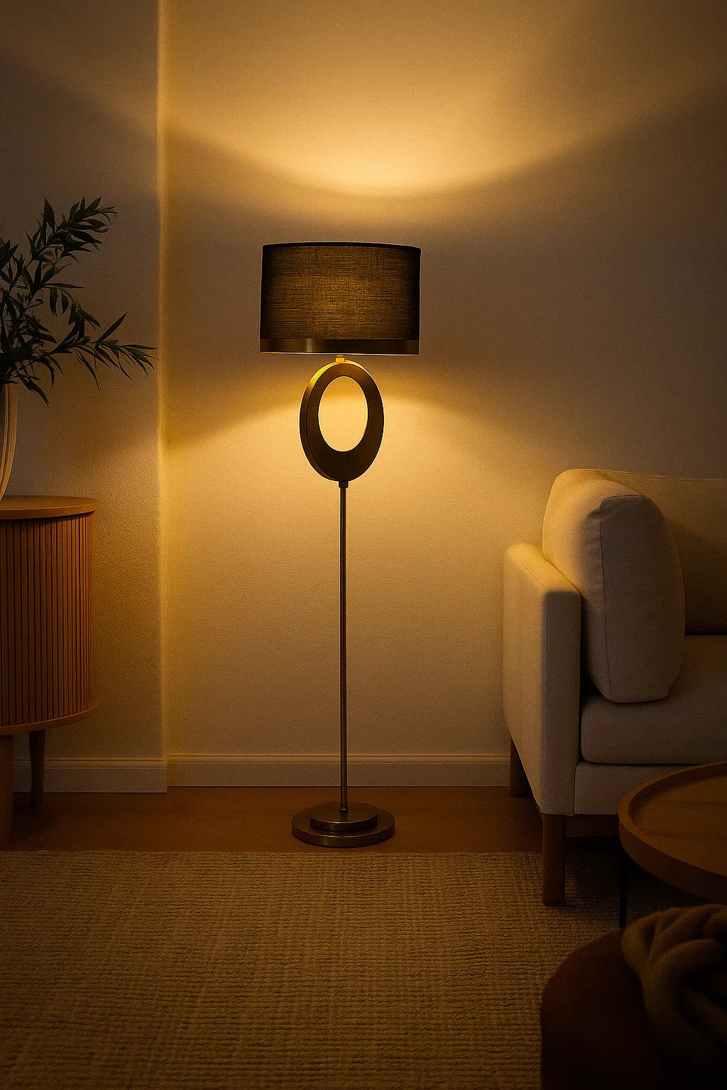 Hdc Modern Floor Lamp Living Room Bedroom Bedside Lamp Retro Lamp